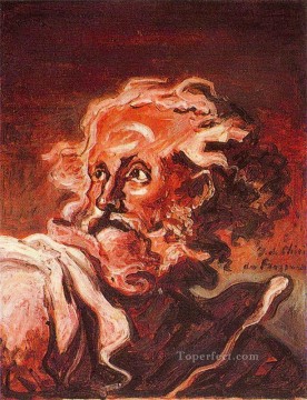 ジョルジョ・デ・キリコ Painting - 老人の頭 ジョルジョ・デ・キリコ 形而上学的シュルレアリスム